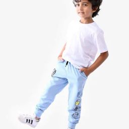 Nap Chief Unisex Light Blue Cotton Character Based Marvel Avengers Track Bottoms & Joggers-image-32