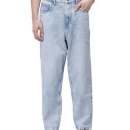 Rare Rabbit Blue Comfort Fit Solid Jeans-image-34