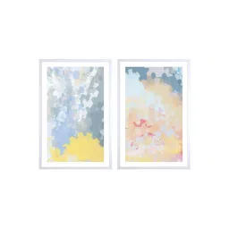 999Store Multicolor Printed Abstract Water Color Patterns Wall Painting image 2