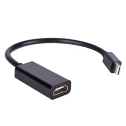 PremiumAV Mini Display Port (Mini DP) to HDMI Female Adapter for MacBook, Laptop, PC, Projector, Monitor, HDTV-23