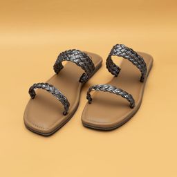 Fancy Nancy Women Open Toe Flats-image-96