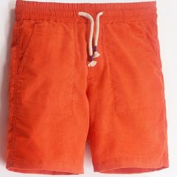 Cherry Crumble By Nitt Hyman Solid Shorts - Orange-image-59
