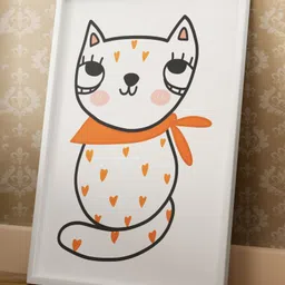 Outfit collections Modern Art Kids Painting For Wall Decor-picture-23