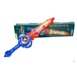 AKN TOYS Electric Transparent Mechanical Gear Space Sword for Kids with Music - COLOR MAY VARY-26