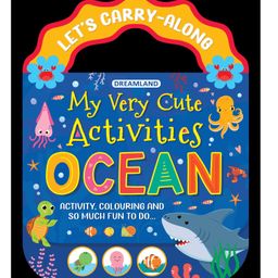 Ocean- Let's Carry-Along Activity, Colouring Book for Kids Age 3 -8 years (My Very Cute Activities Series)-8