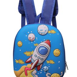 Happile  Kindergarten/preschool Chandrayan space canvas hardtop Kids School/Picnic Bag for Boys and Girls-11.8 Inch-17