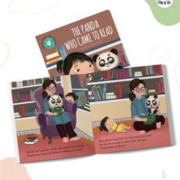 sam & mi The Panda Who Came to Read By Priyanka Agarwal Mehta - English image 3