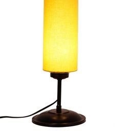 Devansh Yellow Solid Traditional Buffet Table Lamp image 4