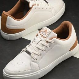 Off Limits Men's GINZA White & Tan Casual Sneakers-image-84
