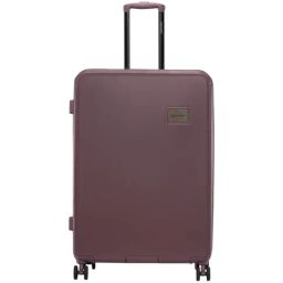 CALVIN KLEIN BLEEKER STREET Purple 8 wheels Large Hard Cabin Trolley Bag-image-11