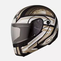 Studds N12 Black Large (580 mm) Flip Up-Full Face Helmet, Ninja 3G D1 Decor-image-52