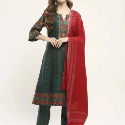 Monte Carlo Maroon Printed Regular Fit Shawl-picture-14