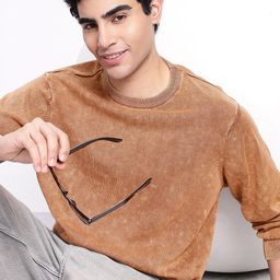 Aeropostale Overdyed Pure Cotton Casual Sweater-picture-42