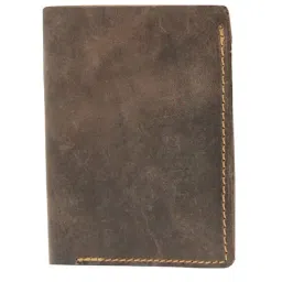 Teakwood Leathers Brown Casual Leather Bi-Fold Wallet for Men-image-60