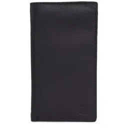 Kara Black Leather Wallet For Men-image-16