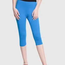 Dollar Missy Blue Skinny Fit Capris-image-42
