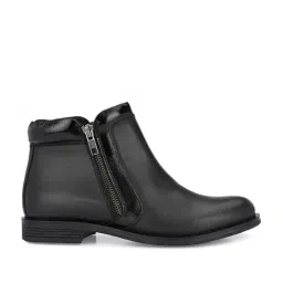 Delize Women's Black Casual Booties-image-68