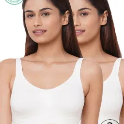 Inner Sense White Full Coverage Bra - Pack of 2-picture-13