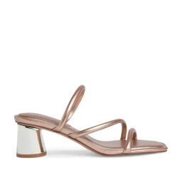 Aldo Women's Rose Gold Casual Sandals-image-90