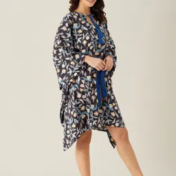 The Kaftan Company Black Printed Kaftan image 4