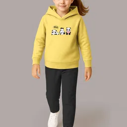 HELLCAT Girls Printed Hooded Sweatshirt With Trouser-picture-30