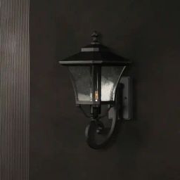 Whispering Homes Chamber Upward Outdoor Wall Light - Black-image-99