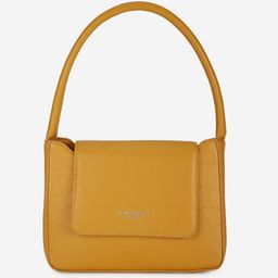 Carlton London Textured Structured Shoulder Bag-2