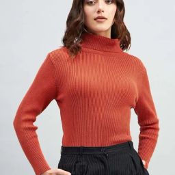 RVK Rust Slim Fit Sweater-image-77