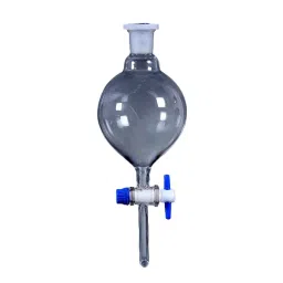 RELIGLAS 2 L Plain Stem Separating Funnels with PTFE key Stopcock Interchangeable Stopper, 04.561.13-picture-44