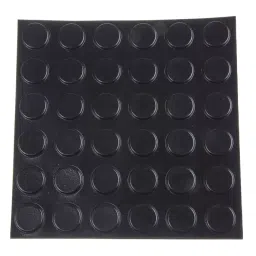 RS PRO Cylindrical PUR Self Adhesive Feet, 20.6 mm diameter x 3 mm height Model No 1735956 (1 Bag of 36)-picture-15
