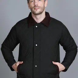 Roadking Men Striped Polyester Lightweight Longline Bomber Jacket-picture-9
