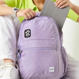 Wiki Back to School 1 Purple Polyester Printed Backpack - 22 Ltrs-image-88