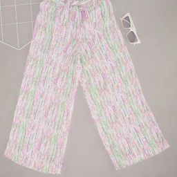 Pantaloons Junior Girls Multi Rayon Printed Pants-image-14