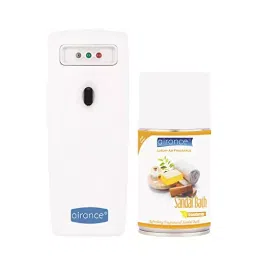 Airance Automatic Air Freshner Dispenser With 250 ml Sandal Bath Fragrance Refill (Pack of 2)-picture-18