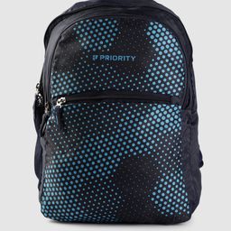 Priority Unisex Polka Dot Printed Backpack-27L-24