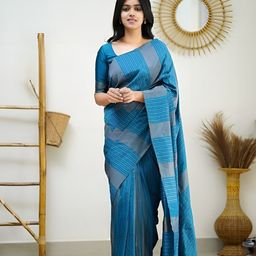 Moda Rapido Embellished Zari Silk Blend Banarasi Saree-picture-39
