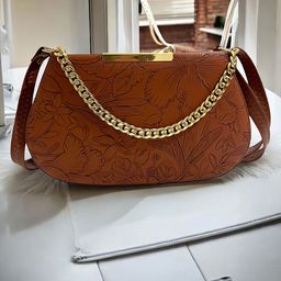 SKORPIO Textured PU Structured Handheld Bag with Quilted-17