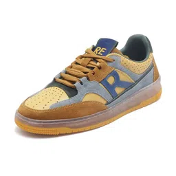 RARE RABBIT Men Perforations Suede Sneakers-73