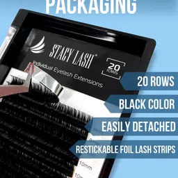 STACY LASH 20 Rows Easy Fan Mink Eyelash Extensions image 5