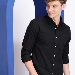 Aeropostale Solid Regular Fit Casual Shirt-image-36