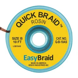 EASYBRAID Desoldering Braid, 10Ft, 25/Pack, Q-B-10AS-picture-35