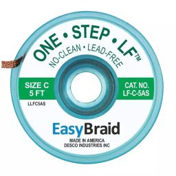 EASYBRAID Desoldering Braid, 0.075" X 5Ft, Green, LF-C-5AS-picture-9