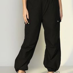 SHOWOFF Women Comfort Loose Fit Cargos Trousers-image-60