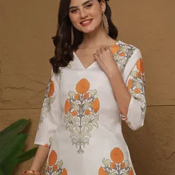 Anouk Rustic Women Ethnic Motifs Printed V-Neck Kurti-picture-26