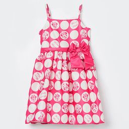 Juniors by Lifestyle Polka Dot Print Fit & Flare Dress-picture-39