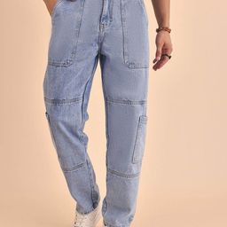 Style Quotient Men Comfort Relaxed Fit Low Distress Heavy Fade Jeans-image-40