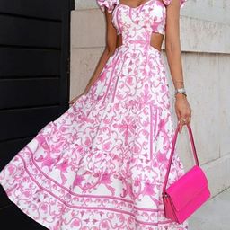 Routes by All About You Ethnic Motifs Print A-Line Midi Dress-picture-57