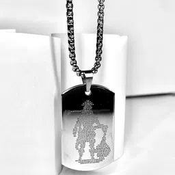 KALAFICIAL Unisex Silver Pendant-image-36