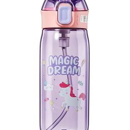 Adore Pro Space era Straw Sipper Water Bottle with a Handle of - 630 ml-picture-28
