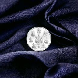 Taraash 999 Silver 10 gram Goddess Ashta Lakshmi Coin By ACPL - Silver-image-23